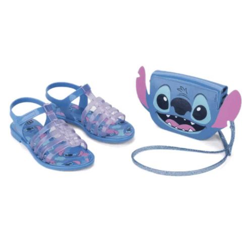 Sandália Grendene Clutch Bag Stitch Azul