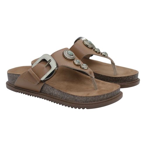 Tamanco Rasteira Beira Rio 8524.111 Camel