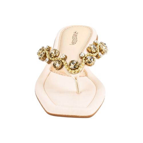 Tamanco Rasteira Mississipi MA631 Bege