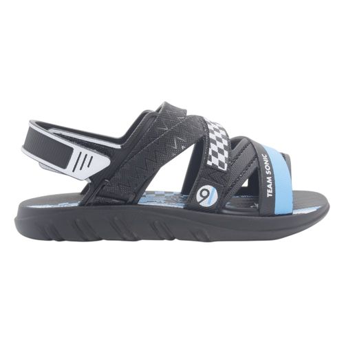 Sandalia Grendene Kids Sonic Fast Car 2 Preto