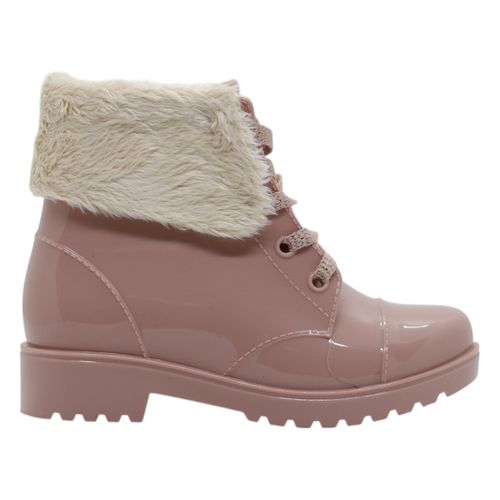 Bota Coturno Luelua Rosa