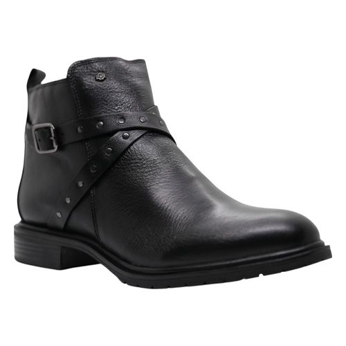 Bota Cano Curto Perlatto Preto