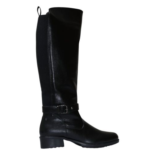 Bota Cano Longo Mooncity Preto