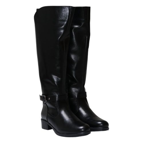Bota Cano Longo Mooncity Preto