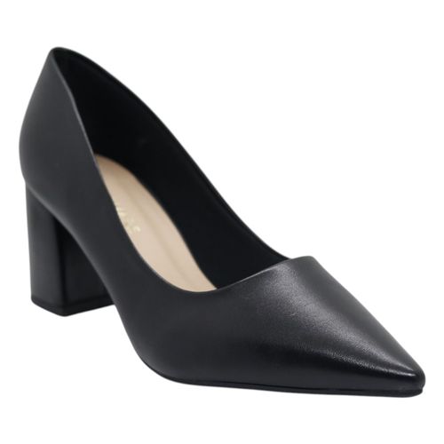 Scarpin Salto Bloco Pisamare 492.7043 Preto
