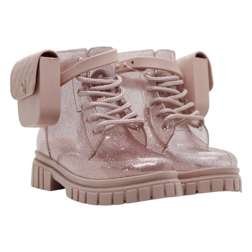 Bota Coturno Luelua Transparente