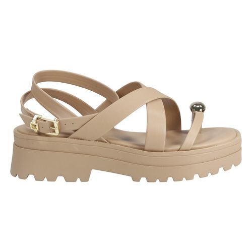 Sandália Rasteira Ramarim 2538204 Caqui