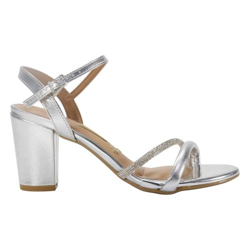 Sandália Salto Vizzano 6262.1034 Prata