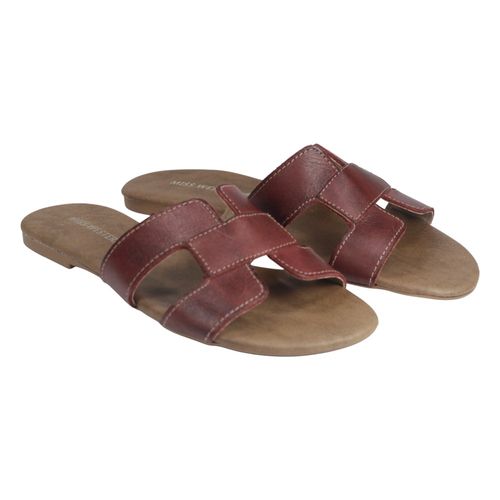 Tamanco Rasteira Miss Western 128 Vermelho