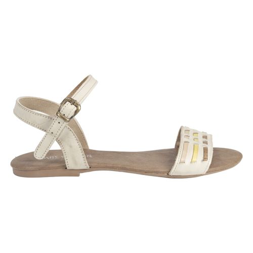 Sandália Rasteira Miss Western 116 Branco