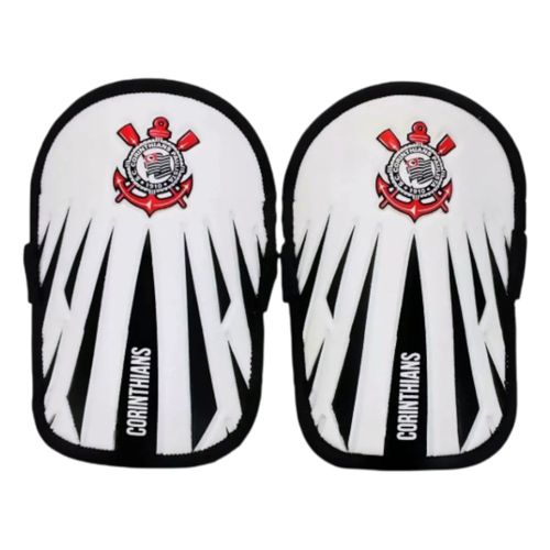 Caneleira Futebol Sportcom Corinthians DFAJL1016ZS Branco