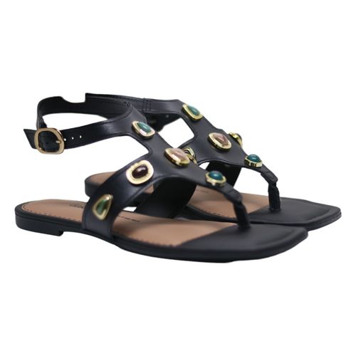 Sandália Rasteira Dakota Preto