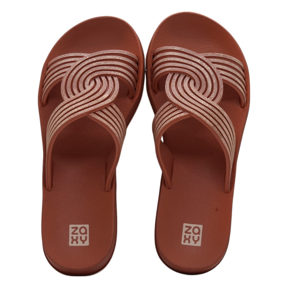 chic  Chinelo Zaxy Chic Terracota