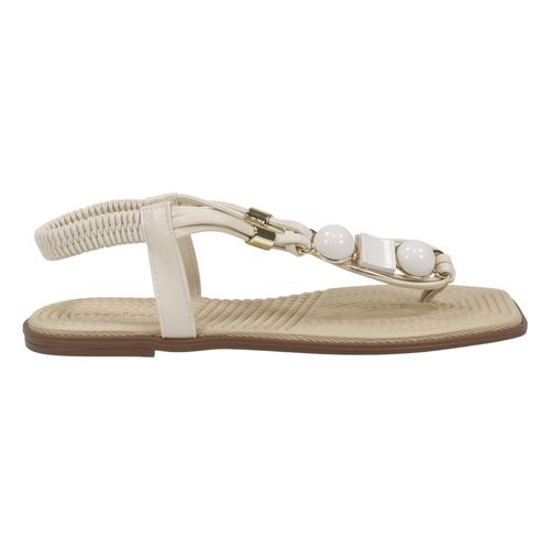 Sandália Rasteira Moleca 5558.106 Branco