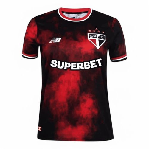 Camisa New Balance São Paulo Iii 2025 Preto