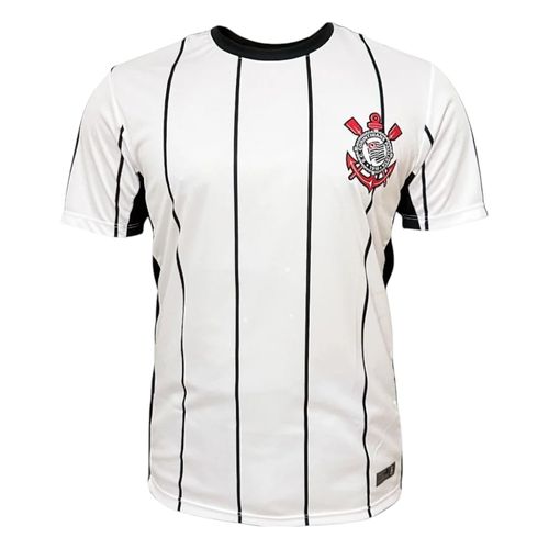 Camisa Coimbra Corinthians Listrada Branco