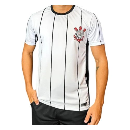 Camisa Coimbra Corinthians Listrada Branco