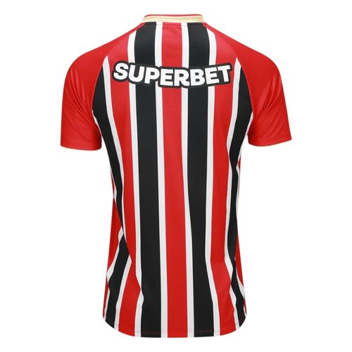 Camisa New Balance São Paulo II 25/26 Torcedor Vermelho