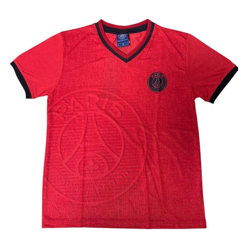 Camisa Braziline Paris Saint-Germain Infantil Vermelho