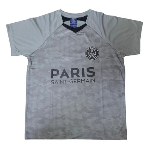 Camisa Braziline Paris Saint-Germain Infantil Cinza