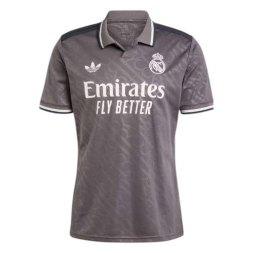 Camisa Adidas Real Madrid Iii 24/25 Cinza