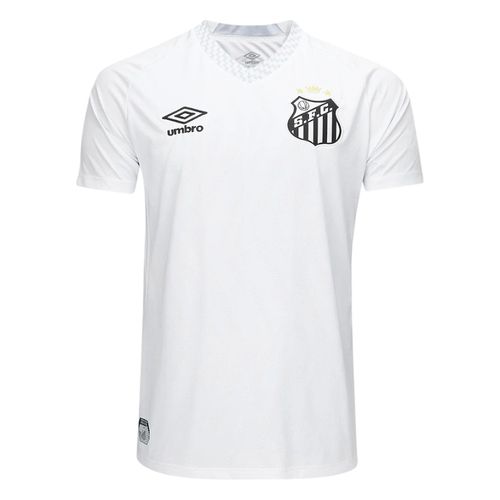 Camisa Umbro Santos I Neymar Jr. N° 10 25/26 Torcedor Branco