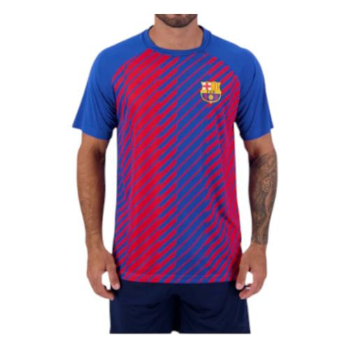Camisa Balboa Barcelona Dry Fit 14586Bc Azul