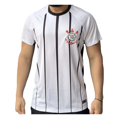 Camisa Coimbra Corinthians Listrada Branco