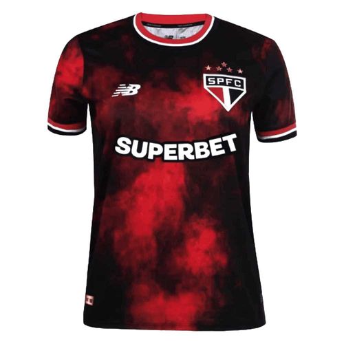 Camiseta New Balance São Paulo Iii Preto