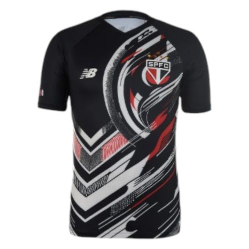 Camisa New Balance São Paulo Pré Jogo 2025 Preto