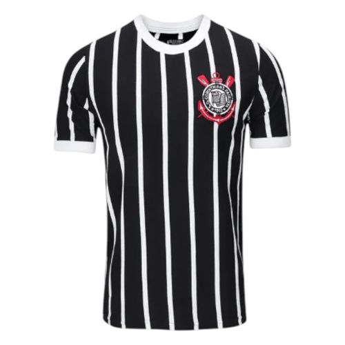 Camisa Coimbra Corinthians Retrô Socrates 1982 Nº 8 Preto