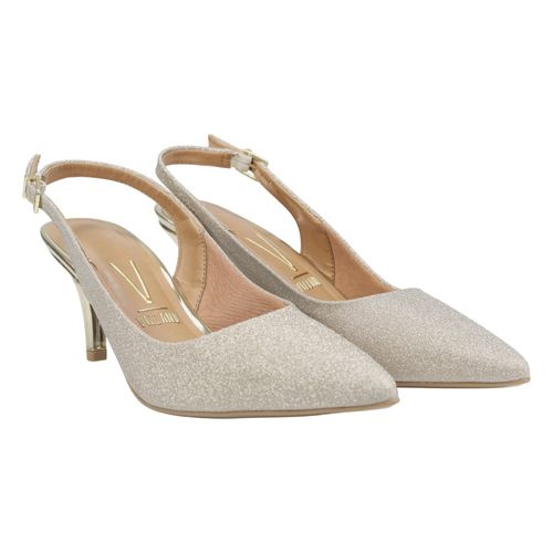 Scarpin Vizzano 1185.700 Gliter Dourado