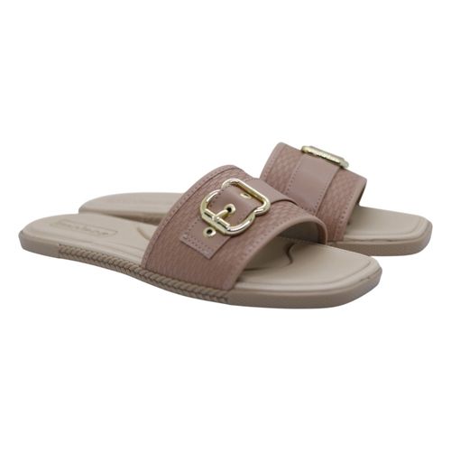 Tamanco Rasteira Moleca 5494.119 Nude