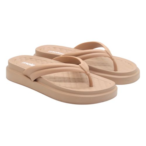 Tamanco Rasteira Moleca 5554.100 Nude