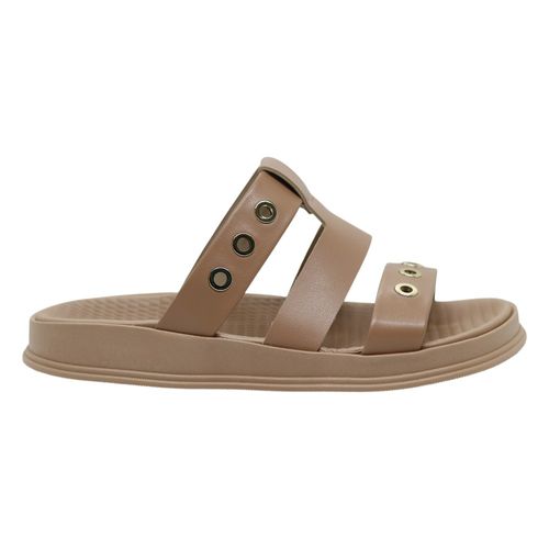 Tamanco Rasteira Moleca 5556.103 Nude