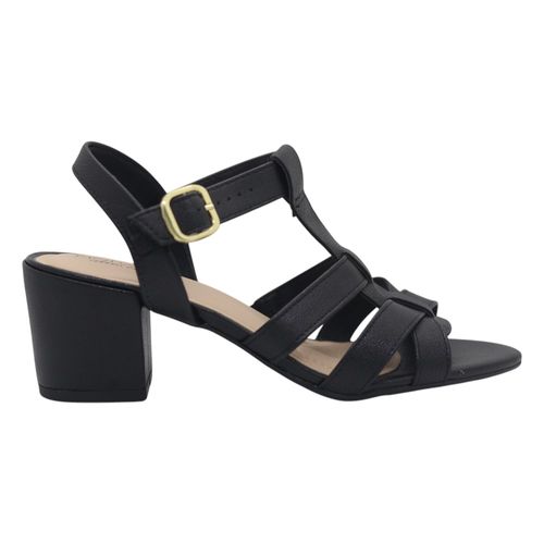 Sandália Salto Bloco Modare 7109.484 Preto