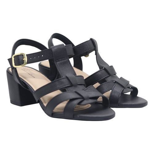 Sandália Salto Bloco Modare 7109.484 Preto