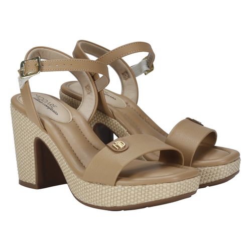 Sandália Salto Bloco Modare 7203.111 Castanho