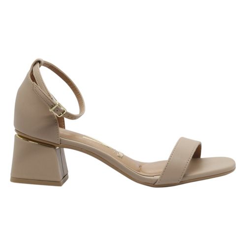 Sandalia Salto Vizzano 6428.104 Bege
