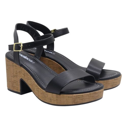 Sandalia Salto Moleca 5549.102 Preto