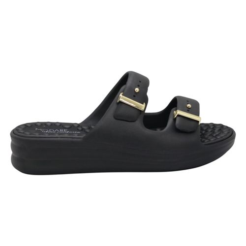 Tamanco Anabela Moleca 7214.100 Preto