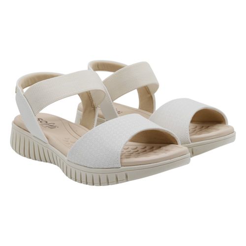Sandália Anabela Softli 10140 Branco