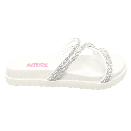 Tamanco Rasteira Nilqi Branco