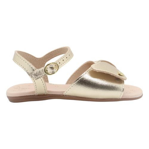 Sandalia Rasteira Molekinha Dourado