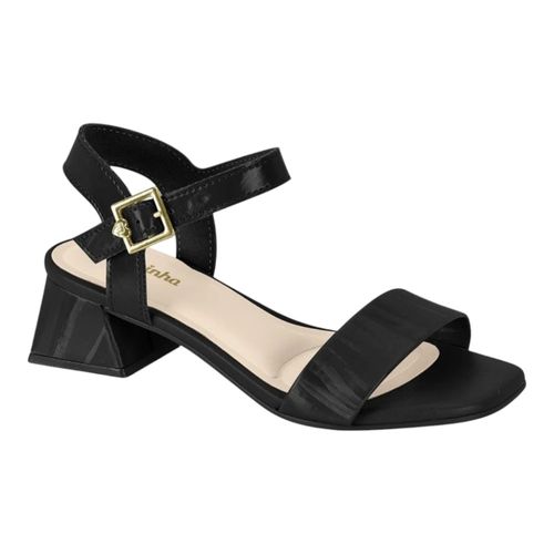 Sandália Salto Molekinha Preto