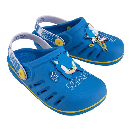 Babuche Sonic Speed Grendene Azul