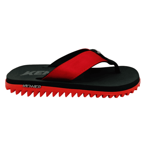 Chinelo Kenner Kivah 1300022304 Preto/Vermelho