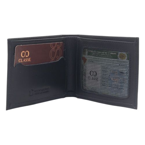 Carteira Classe Couro M282 Preto