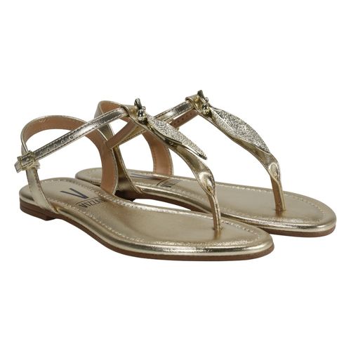 Sandália Rasteira Vizzano 6371.174 Dourado