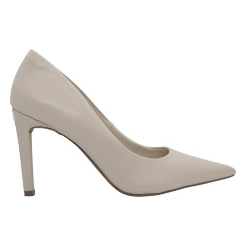 Scarpin Salto Fino Via Marte 045-001 Branco
